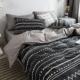 Nordic bông một mảnh chăn bông chăn 1.5m1.8 đơn 3m 200x230 ký túc xá - Quilt Covers