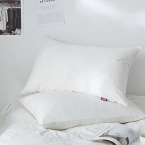 Cotton feather velvet pillow soft pillow Adult hotel hotel pillow Pure cotton single double neck pillow a pair of shoot 2