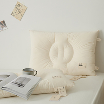 Class A antibacterial pillow non-fluorescent childrens pillow core pure cotton cervical vertebra aid sleep pillow core home single soft pillow