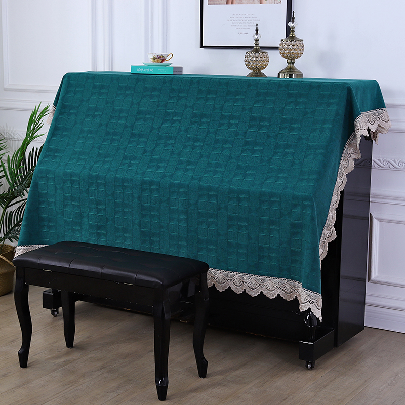 Cover towel minimalist Nordic style light lavish modern dust-proof full range of upscale electric cover cloth half Beatle American piano cover universal