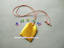 Auspicious handicraft workshop] auspicious pouch Amulet Bag (size 5*6) number: H08005]