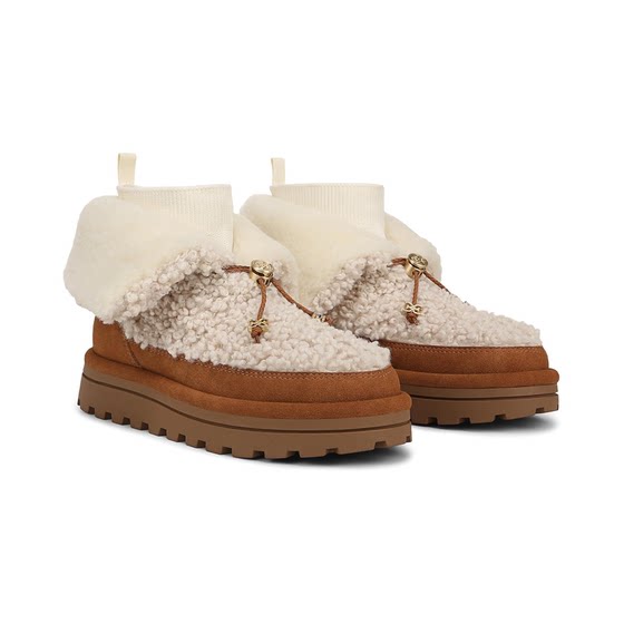 
Sam Edelman women's fashion boots plus velvet warm thick sole non-slip casual boots