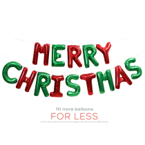 Kindergarten Christmas Decorations Arranged Balloon Shop Christmas Shop Windows Decorative Balloons Christmas Letter Balloons