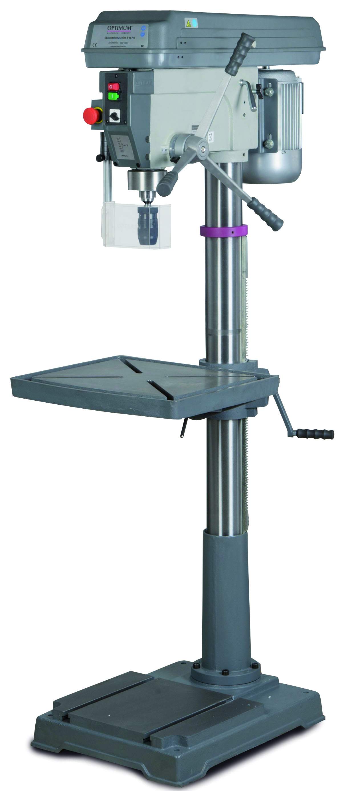 German OPTIMUM brand B33 bench drill 30MM desktop drilling machine 380V industrial grade high power 1 1KW