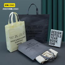 Non-woven bag Handbags set to be printed LOGO gift bags eco-friendly bags Shopping Bag Clothing Shop Bags Customised