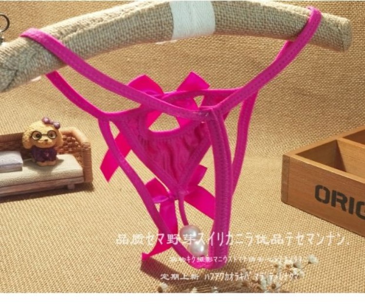 Phụ nữ mềm mại rỗng hạt gợi cảm quyến rũ không có dấu vết kích thước nhỏ eo thấp quần lót nữ T quần lót T quần thongs quần xì con voi