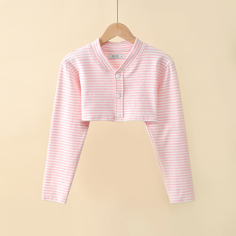 Summer shoulder guard warm sleeping men and women middle-aged and senior air conditioning room Young shoulder-guarding neck shoulder pure cotton thin