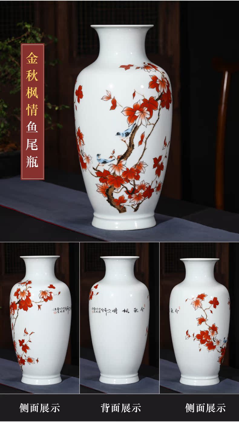 Jingdezhen ceramics, vases, flower arranging large modern TV ark, place of the sitting room porch wine ark, adornment porcelain