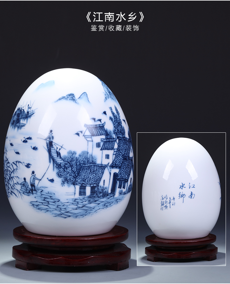 Jingdezhen ceramic modern furnishing articles of the new Chinese style household act the role ofing is tasted creative indoor sitting room of rich ancient frame wine accessories