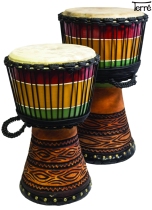Dre musical instrument Terre Master African drum Gold cup drum Djembe Indonesia imported whole wood carved goatskin