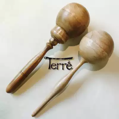 Deritre sand hammer sand hammer shaker mahogany double effect sand hammer imported natural Orff Germany