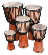 Dre musical instrument Terre professional African drum Gold Cup drum Djembe imported whole wood goatskin tambourine Germany