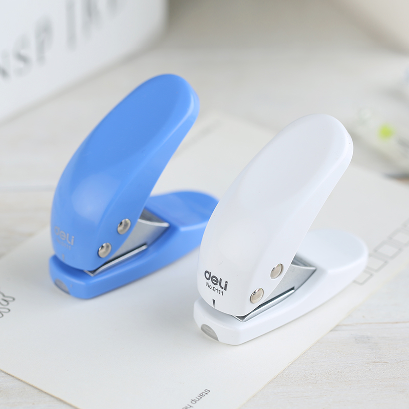 The right-hand 0111 single hole round hole punching machine punching machine can play 10 sheets of paper puncher office supplies