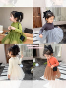 . Váy trẻ em gái mùa xuân dài tay chiếc váy mùa hè váy bé váy công chúa váy mùa xuân và mùa thu.