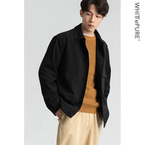 (WHITT EPURE)WP Shirakawa loose top casual short jacket coat men spring and autumn