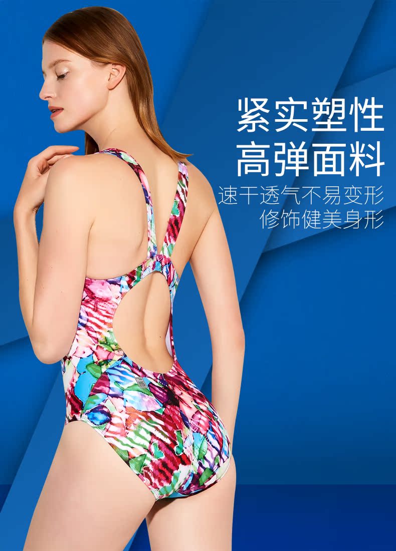Zoke áo tắm nữ 2019 mới liền kề tam giác bảo thủ che bụng áo tắm kỳ nghỉ spa nữ đồ bơi kích thước lớn - Bộ đồ bơi One Piece áo bơi liền thân dài tay