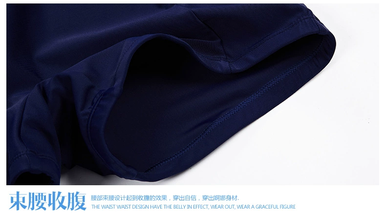 Đồ bơi Châu Châu Phụ nữ Xiêm Boxer Ngực nhỏ Tập hợp Hàn Quốc Slim Slim Kích thước lớn Đồ bơi dành cho người lớn - Bộ đồ bơi One Piece