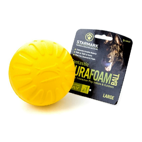 Импортная американская звезда Starmark Pet Dog Toy Toy большой мяч Momo Ball Real Ball