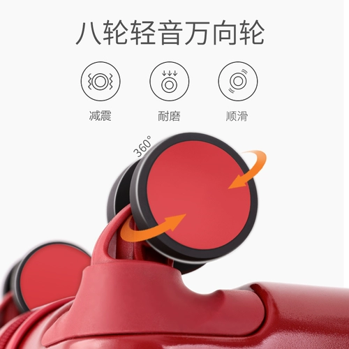 Дисней, брендовый красный чемодан, 19 дюймов, популярно в интернете