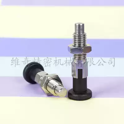 Knob plunger GN717-8-CK-NI Stainless steel indexing pin High quality alternative thread M12*1 75