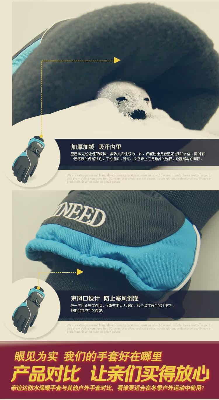 Gants de cyclisme mixte - Ref 2246221 Image 8