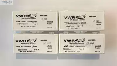 US imported VWR coverslip 22x3022x5022x60mm NO 1(0 13-0 17mm