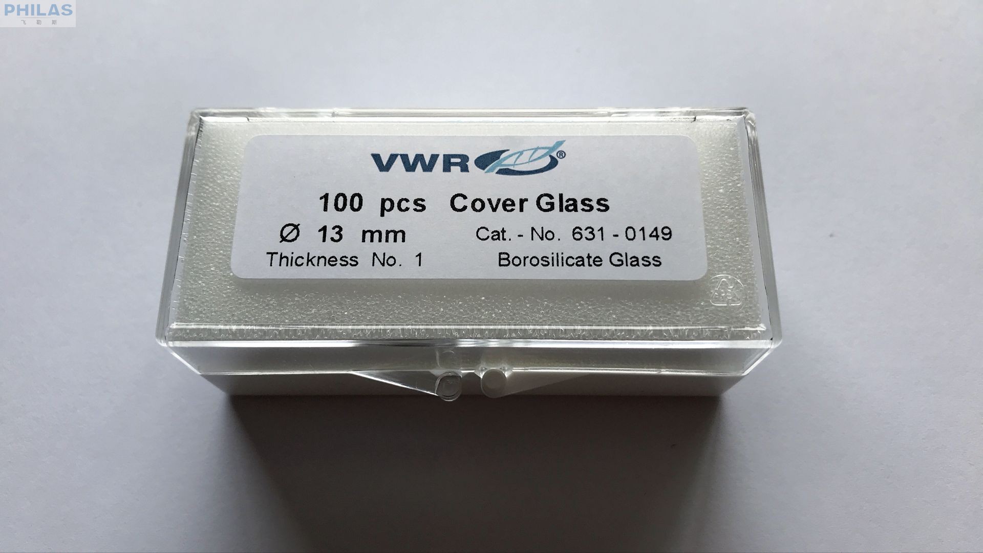 American Original Dress Imported VWR Cell Culture Dish Round Cover Slide Climbing 631-0149 diameter 13mm NO 1