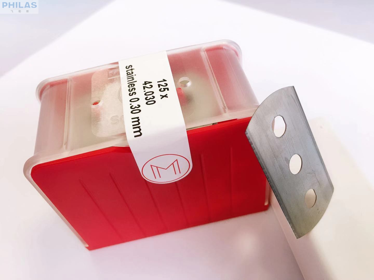 Germany imported Mozart double-sided rounded three-hole blade film tape slitting gram weight instrument disc sampling blade