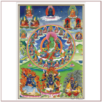 21 Tara 4we (2) Thangka painting thangka mandala Chinese and Tibetan portrait photo frame table decoration painting