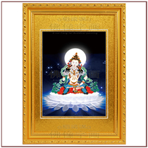tian fu Hui Diamond duo visualize become attached to the Tibetan Buddhist Tantric Mandala spell round Buddha paintings photo frames 688563