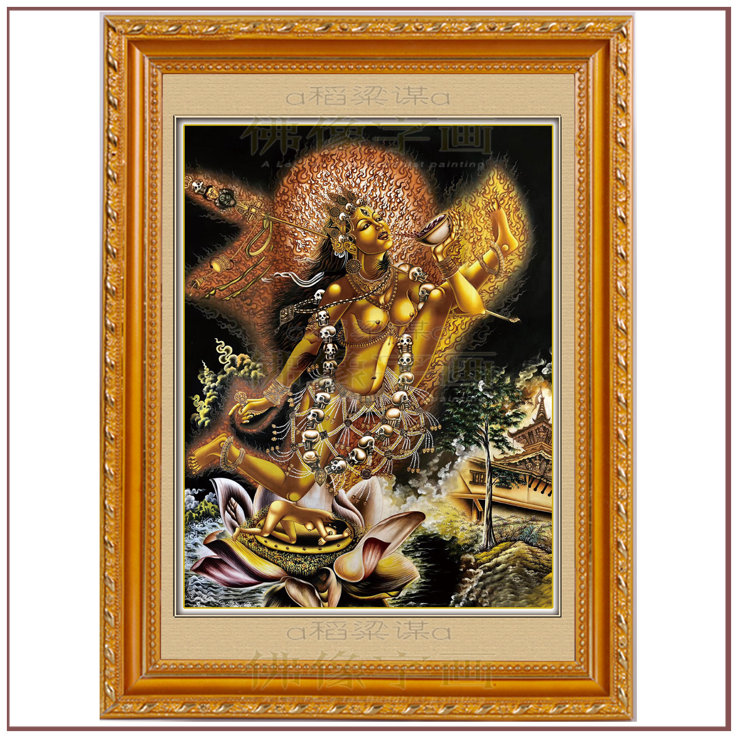 Add foe Huacock row Mother pictures Nobelo Notre Dame Mother Buddha portrait photographic paper plastic packaging Donka 97