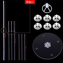  New table decoration accessories replace helium 70 cm high 7 balls