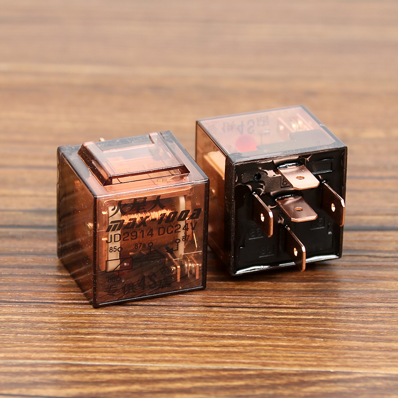 Automotive relay 12v24v universal modification 4 5 feet high power 100a waterproof speaker air conditioning living room light start