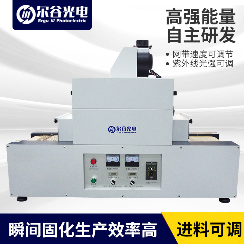 RX200-2 Small UV curing machine Double lamp UV UV ink Desktop UV curing furnace Varnish dehumidifier