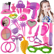 Childrens house girl makeup toy dressing table simulation hair dryer hairdressing accessories toys 3-6 years old set