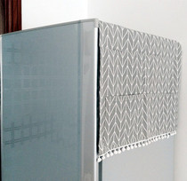 Refrigerator towel single door double door dust cover cloth sleeve drum washing machine cover cloth microwave oven cover cloth cotton linen