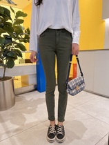 Quality quite nice lady small feet elastic jeans long pants.