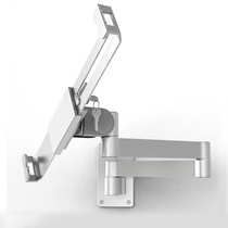 ipadpro Tablet PC Bracket Wall Mounted Anti-theft Flat Support Frame Rotating Folding Aluminum Pylon