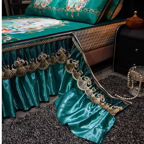 Шелковый коврик, складной комплект, покрывало, 1м, 2м, 2.2м, 4 предмета