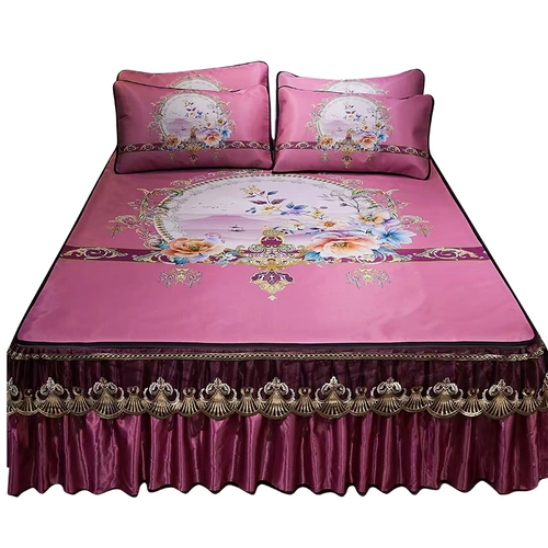 Шелковый коврик, складной комплект, покрывало, 1м, 2м, 2.2м, 4 предмета