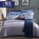 Meng Jie dệt bông denim bông chà nhám mùa thu ấm dày và mùa đông 248x248 Meng Jie chính hãng châu Âu - Bộ đồ giường bốn mảnh