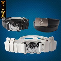 Security Belt Armed Belt Black Outer Belt Cross Belt Cross Belt White Security Leather Leather Belt Interior Belt Accessories