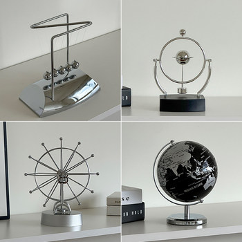 Creative ferris wheel perpetual motion globe desktop ornaments living room entrance study office home good gifts