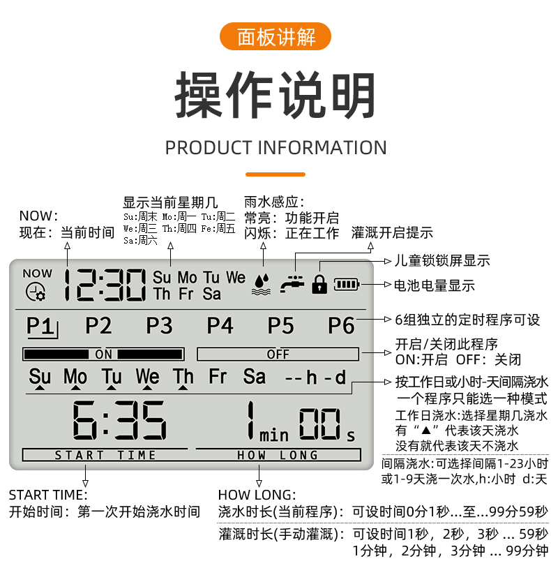 雨水感応機能付き多時間定時灌水花神器霧化マイクロスプレー点滴灌漑設備システム,タオバオ代行-チャイナトレーディング