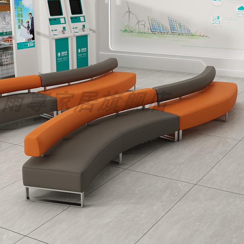 Simple and Casual Creative Booth Sofa Hotel Lobby Beauty Salon Hair Salon Bank Rest Reception Area Bench Simple and Casual Creative Booth Sofa Hotel Lobby Beauty Salon Hair Salon Bank Rest Reception Area Bench