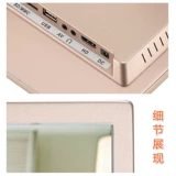 Металлическая цифровая фоторамка, ультратонкий электронный музыкальный фотоальбом, алюминиевый сплав, 12 дюймов