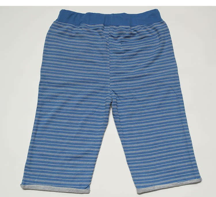 Mùa hè áo len mỏng cho nam quần short Slim quần dài Wei xu hướng quần nam phiên bản Hàn Quốc của quần ống rộng sáu điểm hoang dã quần tất nam