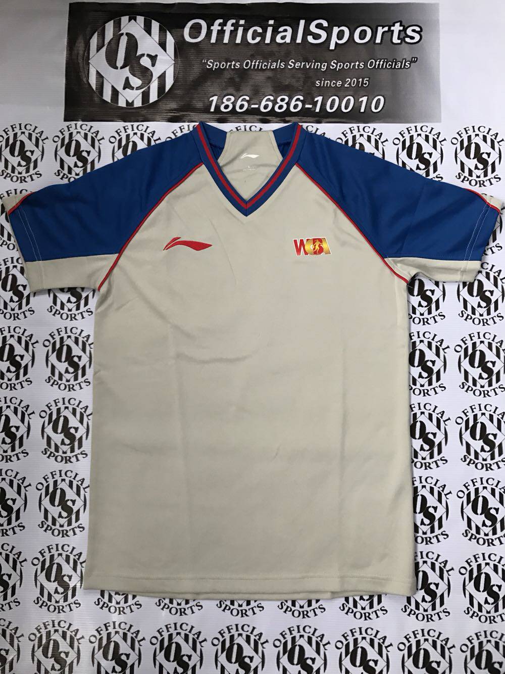 Li Ning sponsored the WCBA referee's uniform size with the same CBA payment