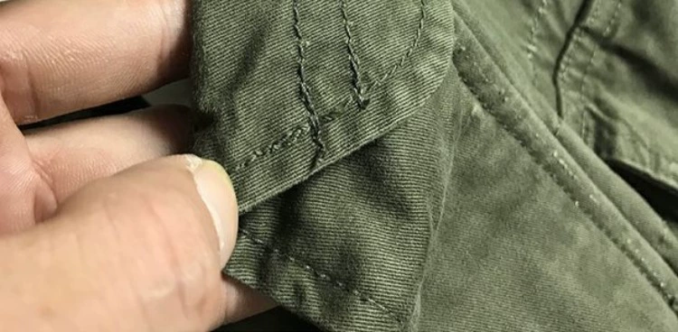 Áo khoác nam mùa thu retro cho nam áo khoác cotton nặng nước giặt áo khoác nam đa dụng áo khoác nam