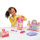 Плюшевая реалистичная кукла, семейная игрушка, домашний питомец, для салонов красоты, подарок на день рождения